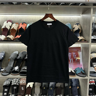 Áo phông trơn Dior đen học sinh giá rẻ 1117