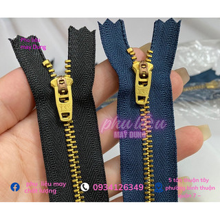 Dây kéo jean YKK loại tốt dài 15cm