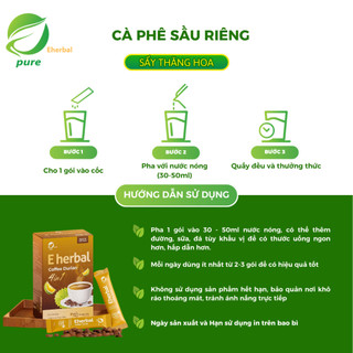 combo 2 hộp cà phê sầu riêng coffee durian