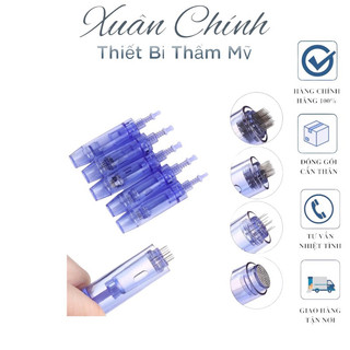 [ XẢ KHO ] Đầu Máy Lăn Kim 12 - 36 - Nano Xanh DR PEN A1
