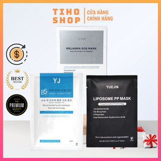 Yuejin mặt nạ yuejin b5 repair control egf, liposome pp, melasma sos mask