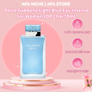 Nước Hoa Nữ Dolce Gabbana Light Blue Eau Intense Chai 10ml