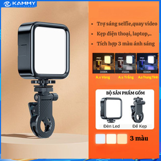 【🔥HCM/24H】Đèn Led Mini Siêu Sáng Cầm Tay 6500K hỗ trợ Ánh Sáng cho Quay Video, Chụp Ảnh, Livestream, Quay Vlog