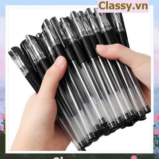 Bút nước gel 0.5 màu mực đen xanh đỏ