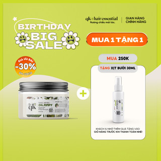 DẦU XẢ OILRAPY HANDMADE QK | dưỡng ẩm, làm mượt tóc, tăng độ đàn hồi cho tóc, làm bóng mượt