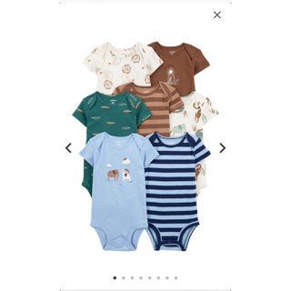 Bodysuit carter, bodychip cộc tay mix hãng cho bé