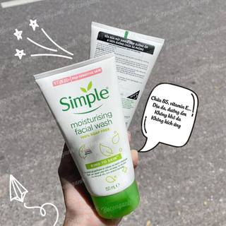 Sữa rửa mặt Simple Kind To Skin 150ml