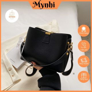 Túi xách nữ đeo chéo MYNHI túi đeo vai dáng vuông phong cách Hàn Quốc SMN698