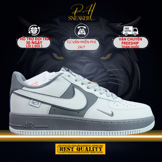 Giày_Air_Force 1_Low 07_Crock_Grey_Titanium_Giày _AF1_xám trắng nam nữ full pk