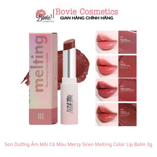 Son Dưỡng Ẩm Môi Có Màu Merzy Siren Melting Color Lip Balm 3g