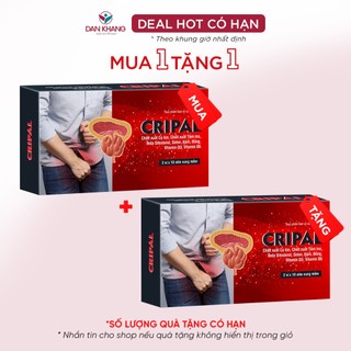 [Mã BMLT35 giảm đến 35K đơn 99K] Viên Uống Hỗ Trợ Giảm Chứng Phì Đại Tuyến Tiền Liệt Nam Giới Cripal Hộp 2 Vỉ x 10 Viên
