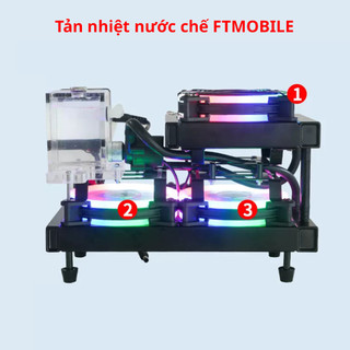 Tản nhiệt nước chế FTMOBILE - Tản nhiệt sò lạnh bán dẫn làm mát bằng nước dành cho điện thoại máy tính bảng siêu lạnh