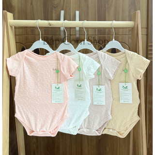  Bodysuit cộc tay cho bé trai và bé gái chất bamboo