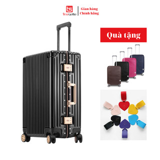 Vali khóa sập hàn quốc cap cấp tresette 6136 đủ size 20-24-26-29 inch