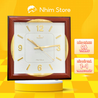 Đồng Hồ Treo Tường Kim Trôi, K77 số nổi, Đồng Hồ Treo Tường Trang Trí Decor Phòng Ngủ Phòng Khách Không Tiếng Ồn