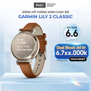 Đồng hồ thông minh Garmin Lily 2 Classic - Hàng chính hãng