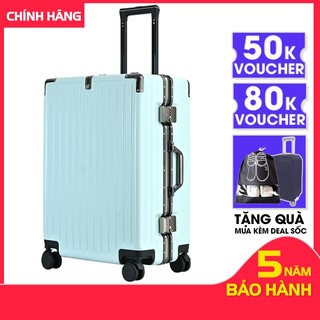 Vali Khung Nhôm, Khoá Sập KS-066 Cao cấp, Tính Bảo Mật  Và Độ Chắc Chắn cao Bảo Hành 5 Năm