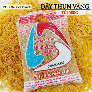 Dây thun vàng thành phát - túi 500g dẻo dai