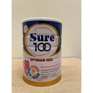 Sữa SURE 100 OPTIMOM KIDS (Hộp 900g) - Hỗ trợ tăng cường miễn dịch và phát triển trí não