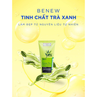 Sữa rửa mặt trà xanh cao cấp benew green tea foam cleansing 100ml