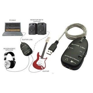 Cable USB Guitar Link kết nối đàn guitar với máy tính
