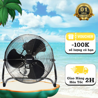 Quạt Sàn Chân Quỳ Tiross TS957, Kiểu Dáng Sang Trọng, Chắc Chắn, Bảo Hành Chính Hãng 12 Tháng