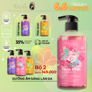 Sữa Tắm Thiên Nhiên Thảo Mộc The Fleura Cấp Ẩm, Làm Dịu Da,  Ngừa Mụn Lưng, Viêm Nang Lông, Dưỡng Da