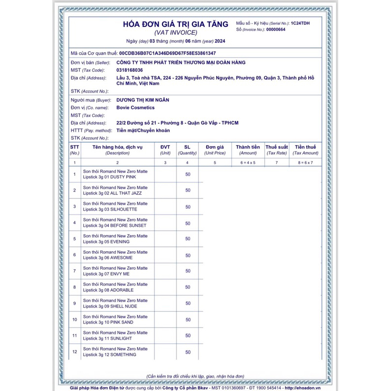 [Muteral Nude] Son thỏi Romand New Zero Matte Lipstick 3g full màu 21 22 23 | BigBuy360 - bigbuy360.vn