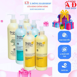 BỘ DẦU GỘI XẢ BIOTIN COLLAGEN VOUDIOTY GIẢM RỤNG KÍCH THÍCH MỌC TÓC CLASSIC