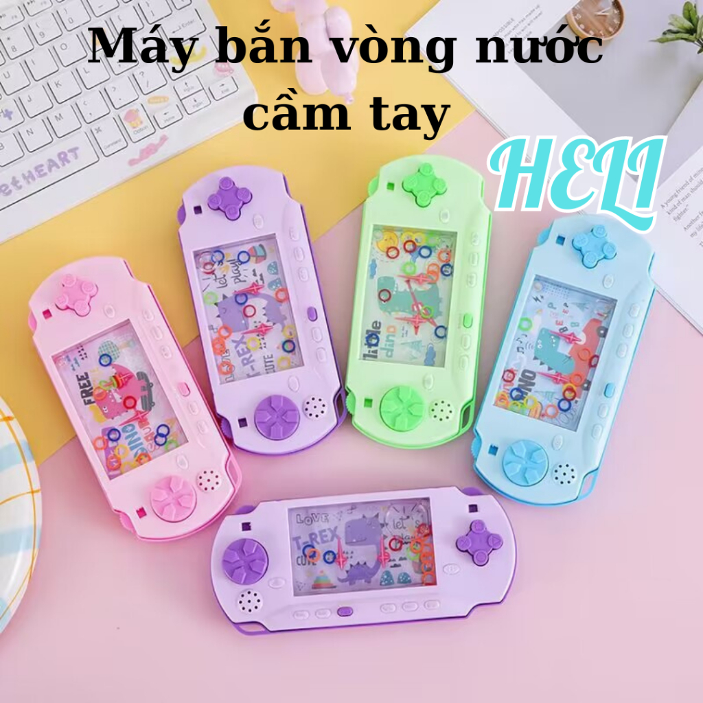 ĐỒ CHƠI TRẺ EM MÁY BẮN VÒNG NƯỚC CẦM TAY VUI NHỘN ĐỘC ĐÁO