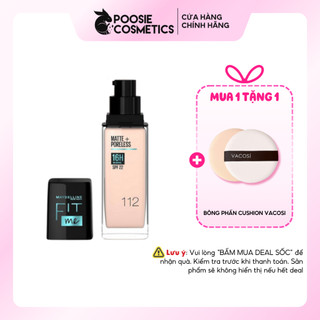 Kem nền Maybelline Fit Me Matte + Poreless Foundation Tone