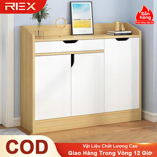 REX Tủ giày gỗ kệ giày dép tủ đựng đồ đa năng chất liệu MDF dễ dàng tháo lắp chống thấm