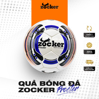 Quả bóng đá zocker số 5 procter zk5-p203 vn, qua bong da da pu