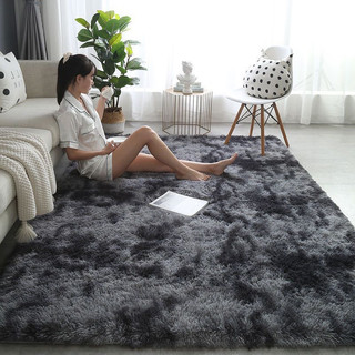  Thảm lông loang trải phòng ngủ phòng khách lông dài thảm lông cỡ to 1.8m x 2m và 2m x 2.2m - Trang trí Kim Huệ 