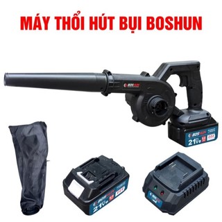 Máy thổi bụi/ hút bụi Boshun chân pin phổ thông dùng pin