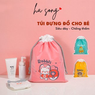 Túi dây rút chống thấm cao cấp siêu dày đựng quần áo, giày dép 334-Ha Song