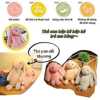 THỎ BÔNG JELLYCAT, JELLYCAT, GẤU BÔNG JELLYCAT, Thỏ Bông Ngộ Nghĩnh Cho Bé