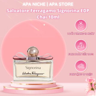 Nước Hoa Nữ Salvatore Ferragamo Signorina Hồng Chai 10ml Apa Store