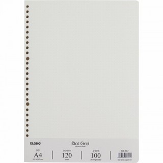 [COMBO 3/1] Ruột sổ còng Dot Grid A4 - 100 tờ; MS: 557