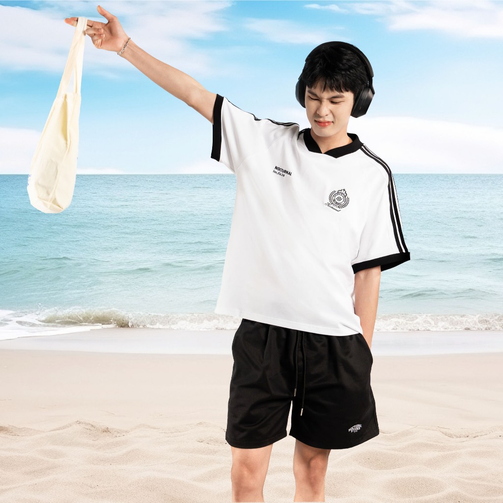 Áo Thun NOCTURNAL Jersey Tee Cotton 100% Nam Nữ Unisex Local Brand | BigBuy360 - bigbuy360.vn