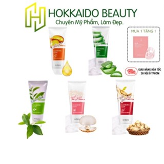 Sữa Rửa Mặt Collagen, Trà Xanh, Nha Đam, Hồng Sâm Verobene150ml NPP Hokkaido
