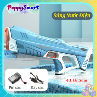 Súng Nước Điện Tự Động Áp Lực Cao, Súng Phun Nước, Hút Nước Tự Động, Pin Lithium Sạc Lại Được