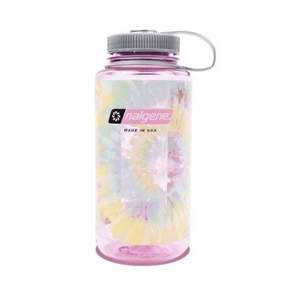 Bình nước thể thao nalgene tie-dye wide mouth 1000ml