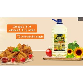 - dầu đậu nành 100% nguyên chất tường an can 5 lít