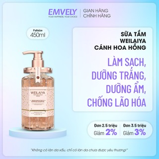 Sữa tắm weilaiya grand rose extracts whitening