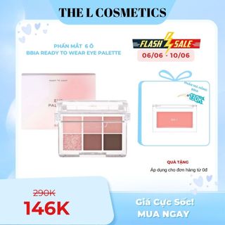 Bảng phấn mắt BBIA READY TO WEAR EYE PALETTE hàng chính hãng - The L Cosmetic