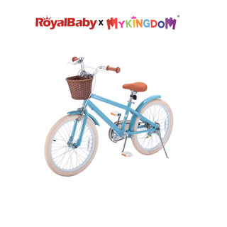 Xe Đạp Trẻ Em Royal Baby Macaron 20 Inch Xanh - Không bánh phụ - RB20B-6-3-BL