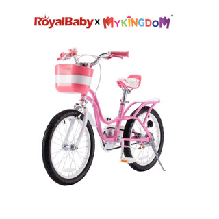 Xe Đạp Trẻ Em BIKE ROYALBABY Little Swan 18" Màu Hồng Cho Bé Gái Từ 5-8 Tuổi RB18-18