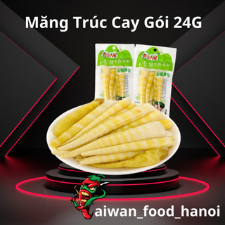 Măng trúc cay hồ nam gói 24g - măng cay trung quốc - măng ngâm ớt xanh - taiwan_food_hanoi