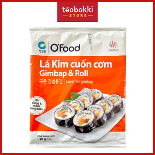 Rong biển cuộn kimbap 5 lá O'Food 10g